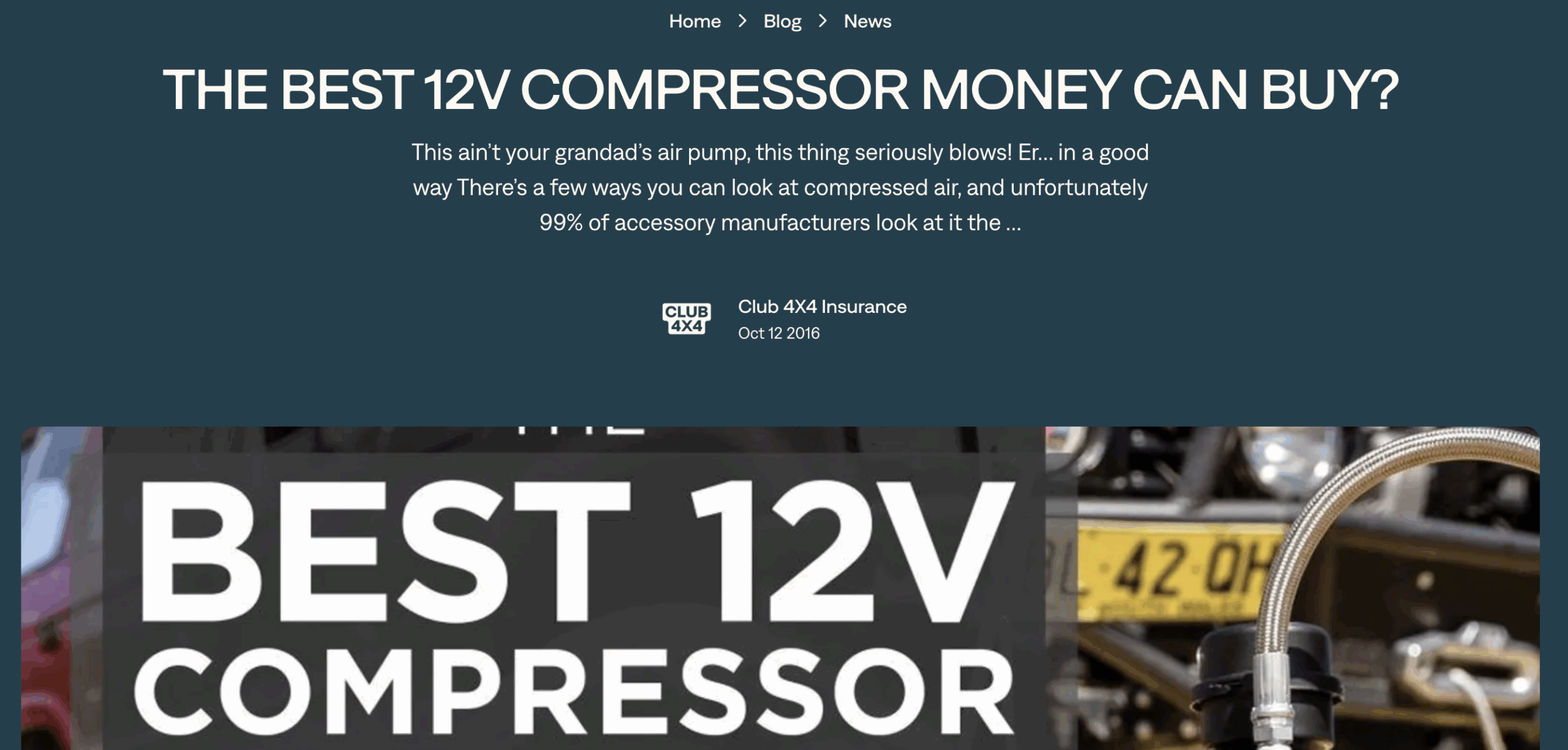 Club 4x4's Guide to Picking the Best 12V Compressor